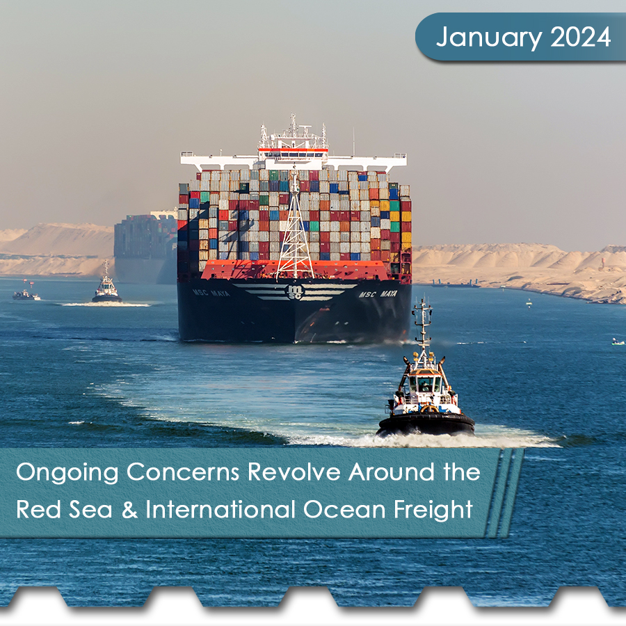 Ongoing Concerns Revolve around the Red Sea and International Ocean Freight 1 Red Sea Square - The Chemical Company